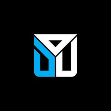 ODU harf logosu yaratıcı tasarımı vektör grafik, ODU basit ve modern logo. ODU lüks alfabe tasarımı  