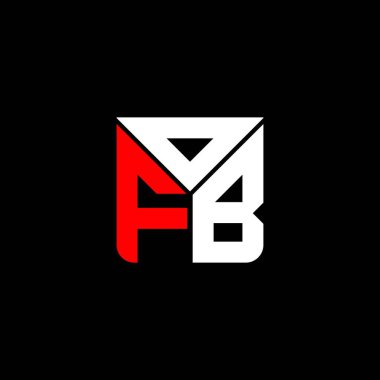 OFB harfi logo yaratıcı tasarımı vektör grafik, OFB basit ve modern logo. OFB lüks alfabe tasarımı  