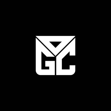 OGC harf logosu yaratıcı tasarımı vektör grafik, OGC basit ve modern logo. OGC lüks alfabe tasarımı  