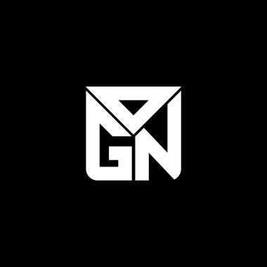 OGN harf logosu yaratıcı tasarımı vektör grafik, OGN basit ve modern logo. OGN lüks alfabe tasarımı  