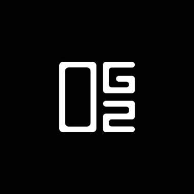 OGZ harf logosu yaratıcı tasarım vektör grafik, OGZ basit ve modern logo. OGZ lüks alfabe tasarımı  