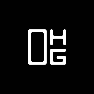 OHH harf logosu yaratıcı tasarım vektör grafik, OHH basit ve modern logo. Lüks alfabe dizaynı  