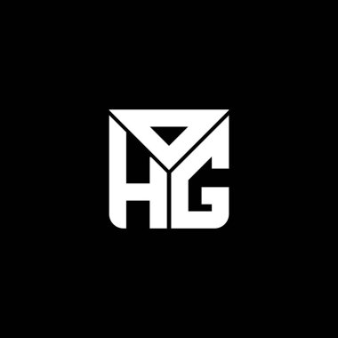 OHH harf logosu yaratıcı tasarım vektör grafik, OHH basit ve modern logo. Lüks alfabe dizaynı  