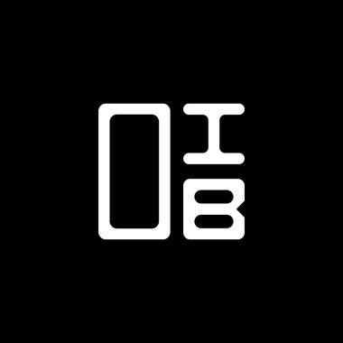 OIB harfi logo yaratıcı tasarımı vektör grafik, OIB basit ve modern logo. OIB lüks alfabe tasarımı  