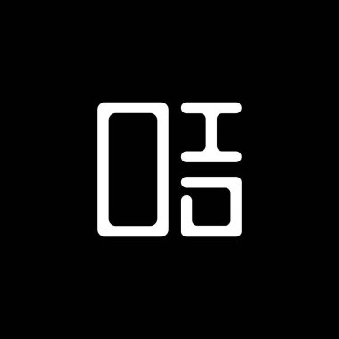 OID harf logosu tasarımı vektör grafik, OID basit ve modern logo. OID lüks alfabe tasarımı  