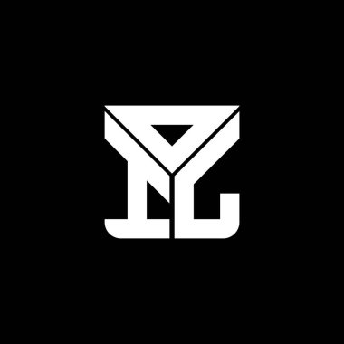 OIL harf logosu yaratıcı tasarımı vektör grafik, OIL basit ve modern logo. Petrol lüks alfabe tasarımı  