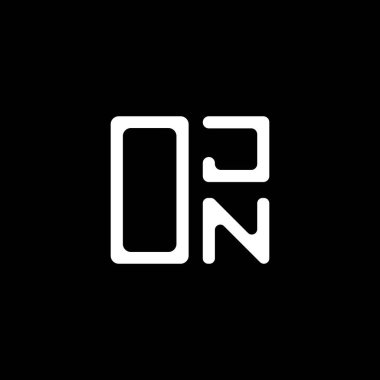 OJN harfi logo yaratıcı tasarımı vektör grafik, OJN basit ve modern logo. OJN lüks alfabe tasarımı  