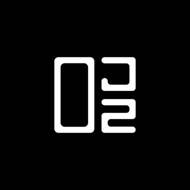OJZ harf logosu yaratıcı tasarım vektör grafik, OJZ basit ve modern logo. OJZ lüks alfabe tasarımı  