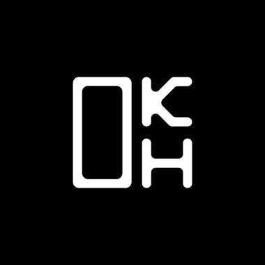 Tamam, harf logosu yaratıcı tasarım vektör grafik, tamam basit ve modern logo. Lüks alfabe dizaynı  