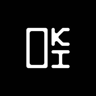 Tamam, harf logosu tasarımı vektör grafik, tamam basit ve modern logo. Tamam, lüks alfabe dizaynı.  