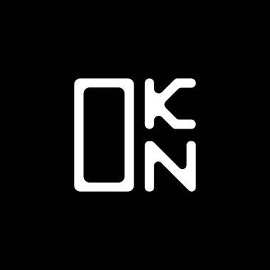 OKN harf logosu yaratıcı tasarımı vektör grafik, OKN basit ve modern logo. OKN lüks alfabe tasarımı  
