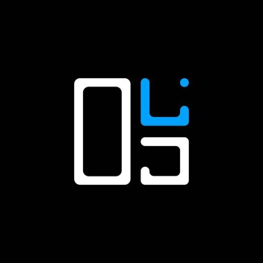 OLJ harf logosu yaratıcı tasarımı vektör grafik, OLJ basit ve modern logo. OLJ lüks alfabe tasarımı  