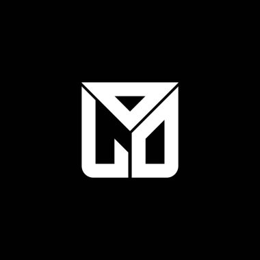 OLO harf logosu yaratıcı tasarımı vektör grafik, OLO basit ve modern logo. OLO lüks alfabe tasarımı  