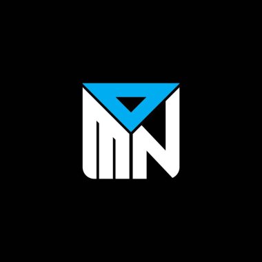 OMN harf logosu yaratıcı tasarımı vektör grafik, OMN basit ve modern logo. OMN lüks alfabe tasarımı  