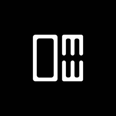 OMW harf logosu yaratıcı tasarımı vektör grafik, OMW basit ve modern logo. OMW lüks alfabe tasarımı  