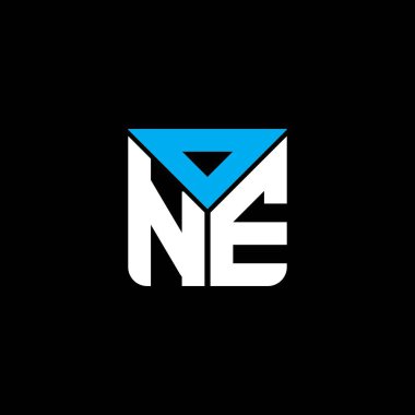 Tek harfli yaratıcı logo, vektör grafik, One basit ve modern logo. Bir lüks alfabe dizaynı  