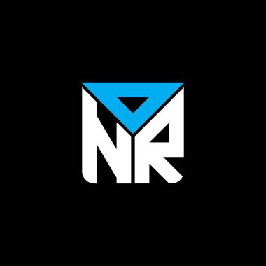 ONR harf logosu tasarımı vektör grafik, ONR basit ve modern logo. ONR lüks alfabe tasarımı  