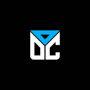 OOC harf logosu yaratıcı tasarımı vektör grafik, OOC basit ve modern logo. OOC lüks alfabe tasarımı  