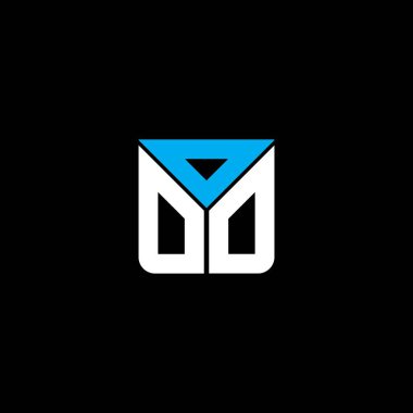 OOOO harfli yaratıcı logo vektör grafik, OOO basit ve modern logo. OOOO lüks alfabe tasarımı  