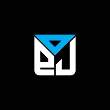 OPJ harf logosu yaratıcı tasarım vektör grafik, OPJ basit ve modern logo. OPJ lüks alfabe tasarımı  