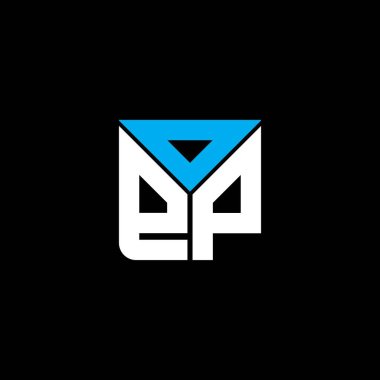 OPP harf logosu yaratıcı tasarım vektör grafik, OPP basit ve modern logo. OPP lüks alfabe tasarımı  