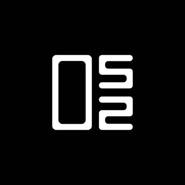 OSZ harf logosu yaratıcı tasarımı vektör grafik, OSZ basit ve modern logo. OSZ lüks alfabe tasarımı  