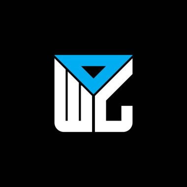 OWL harf logosu yaratıcı tasarım vektör grafik, OWL basit ve modern logo. OWL lüks alfabe tasarımı  