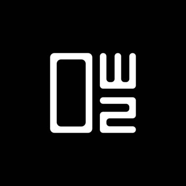 OWZ harf logosu yaratıcı tasarımı vektör grafik, OWZ basit ve modern logo. OWZ lüks alfabe tasarımı  