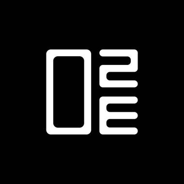 OZE harf logosu yaratıcı tasarım vektör grafik, OZE basit ve modern logo. OZE lüks alfabe tasarımı  