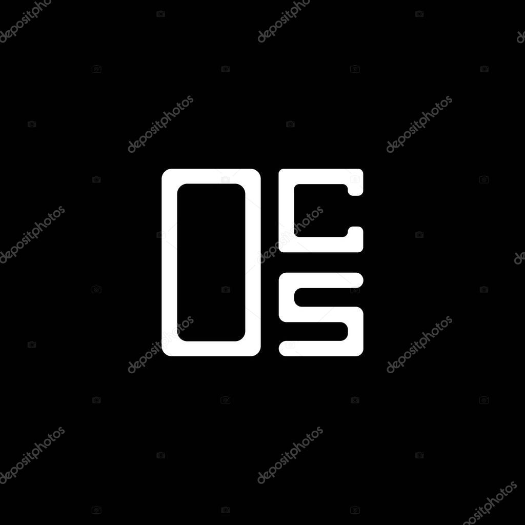 OCS letter logo creative design with vector graphic, OCS simple and modern logo. OCS luxurious alphabet design
