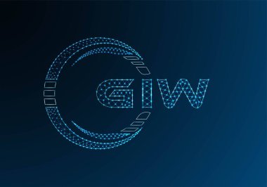 Düşük poli harfli logo vektör tasarımı yap. Alçak polyester logo tasarımı verin. Düşük polyester logo.