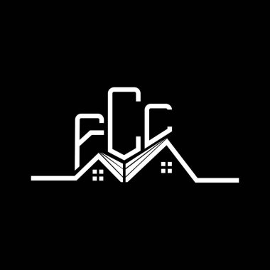 FCL Real State logo tasarımı, FCL basit ve modern logo. FCL lüks alfabe tasarımı  