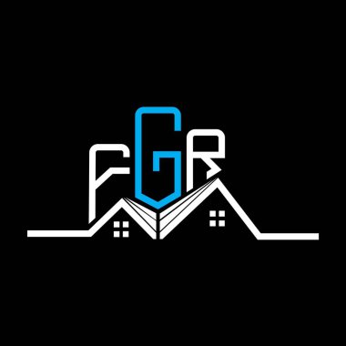 FGR Real State logo tasarımı, FGR basit ve modern logo. FGR lüks alfabe tasarımı  