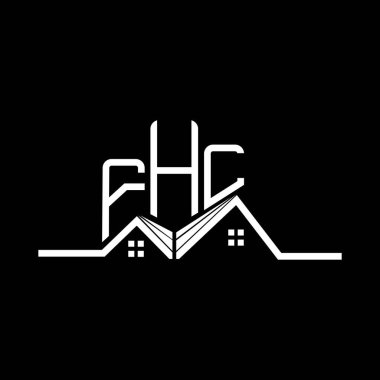 FHL Real State logo tasarımı, FHL basit ve modern logo. FHL lüks alfabe tasarımı  