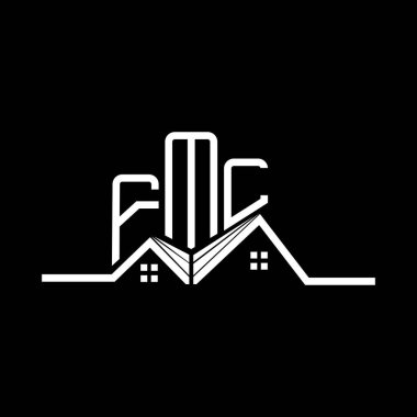 FML Real State logo tasarımı, FML basit ve modern logo. FML lüks alfabe tasarımı  