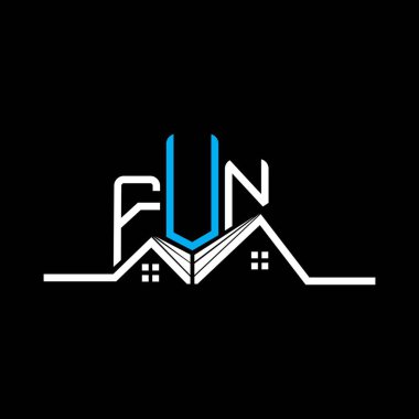 Eğlenceli emlak logosu tasarımı, eğlenceli basit ve modern logo. Eğlenceli lüks alfabe tasarımı  