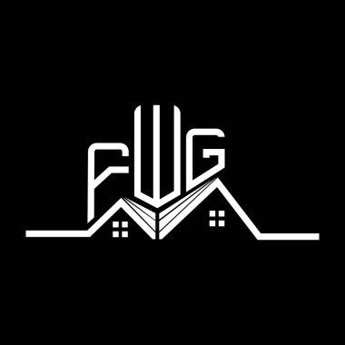 FWG Real State logo tasarımı, FWG basit ve modern logo. FWG lüks alfabe tasarımı  