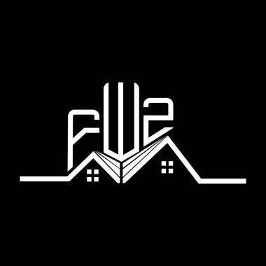 FWZ Real State logo tasarımı, FWZ basit ve modern logo. FWZ lüks alfabe tasarımı  