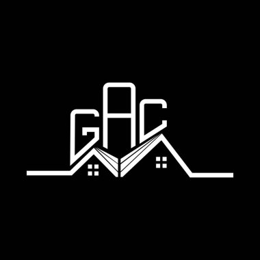GAC Real State logo tasarımı, GAC basit ve modern logo. GAC lüks alfabe tasarımı  