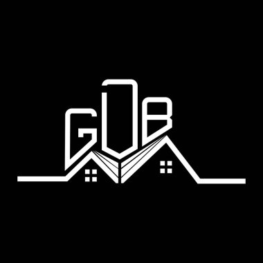 GDB Real State logo tasarımı, GDB basit ve modern logo. GDB lüks alfabe tasarımı  