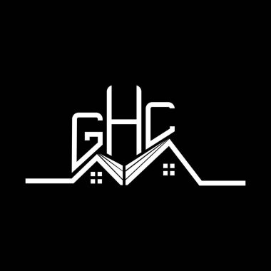 GHL Real State logo tasarımı, GHL basit ve modern logo. GHL lüks alfabe tasarımı  
