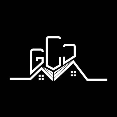 GLJ Real State logo tasarımı, GLJ basit ve modern logo. GLJ lüks alfabe tasarımı  
