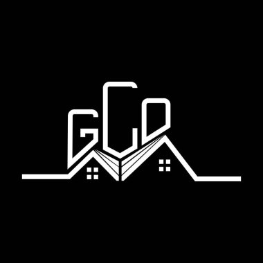 GLO Real State logo tasarımı, GLO basit ve modern logo. GLO lüks alfabe tasarımı  