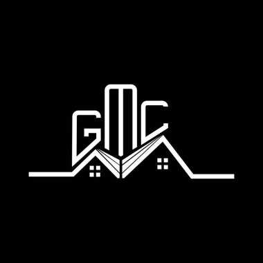 GML Real State logo tasarımı, GML basit ve modern logo. GML lüks alfabe tasarımı  