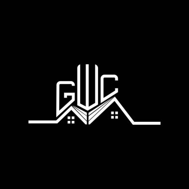 GWC Real State logo tasarımı, GWC basit ve modern logo. GWC lüks alfabe tasarımı  