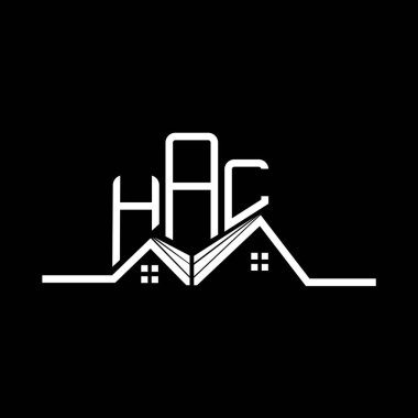 HAL Real State logo tasarımı, HAL basit ve modern logo. HAL lüks alfabe tasarımı  