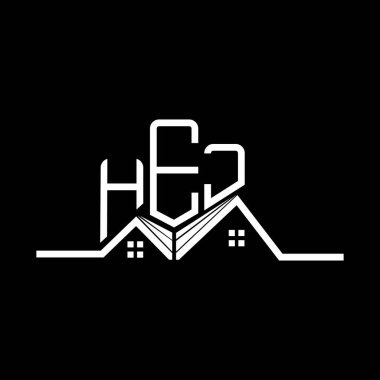 HEJ emlak logosu tasarımı, HEJ basit ve modern logo. HEJ lüks alfabe tasarımı  