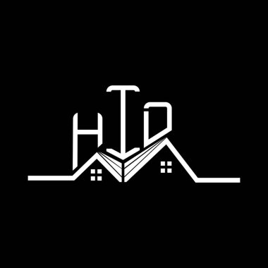 HID Emlak Logosu Tasarımı, HID Basit ve Modern Logo. HID lüks alfabe tasarımı  
