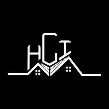 HLI Real State logo tasarımı, HLI basit ve modern logo. Merhaba, lüks alfabe tasarımı.  