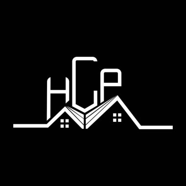 HLP Real State logo tasarımı, HLP basit ve modern logo. HLP lüks alfabe tasarımı  